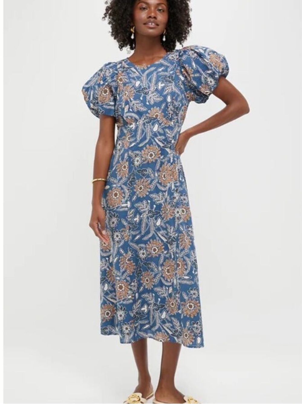 Cleobella Leslie Midi Dress Magnolia Floral NWT S